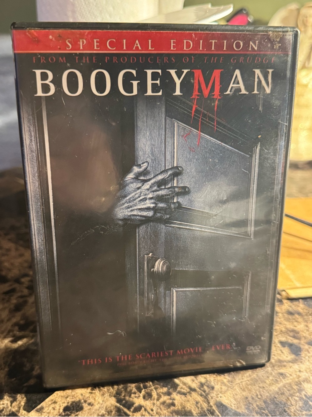 Boogeyman Special Edition DVD - Black and Red Cover